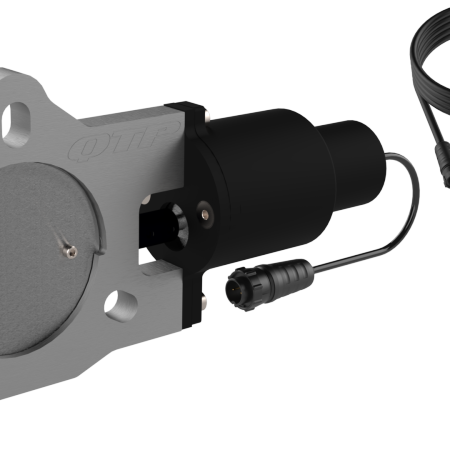 QTP QTEC30B - QTPQTEC30B - QTP 3in Bolt-On QTEC Electric Cutout Valve for Borla Exhausts - Single - Shipped in Europe - Tuningsupply.com