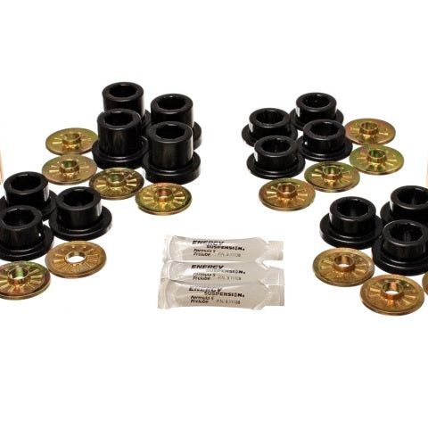 Energy Suspension 5.3126G - ENG5.3126G - Energy Suspension 92-02 Dodge Viper Black Rear Control Arm Bushing Set - Shipped in Europe - Tuningsupply.com