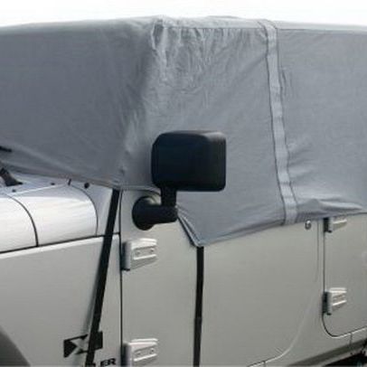 Rampage 1264 - RAM1264 - Rampage 2007-2018 Jeep Wrangler(JK) Unlimited Car Cover 4 Layer - Grey - Shipped in Europe - Tuningsupply.com