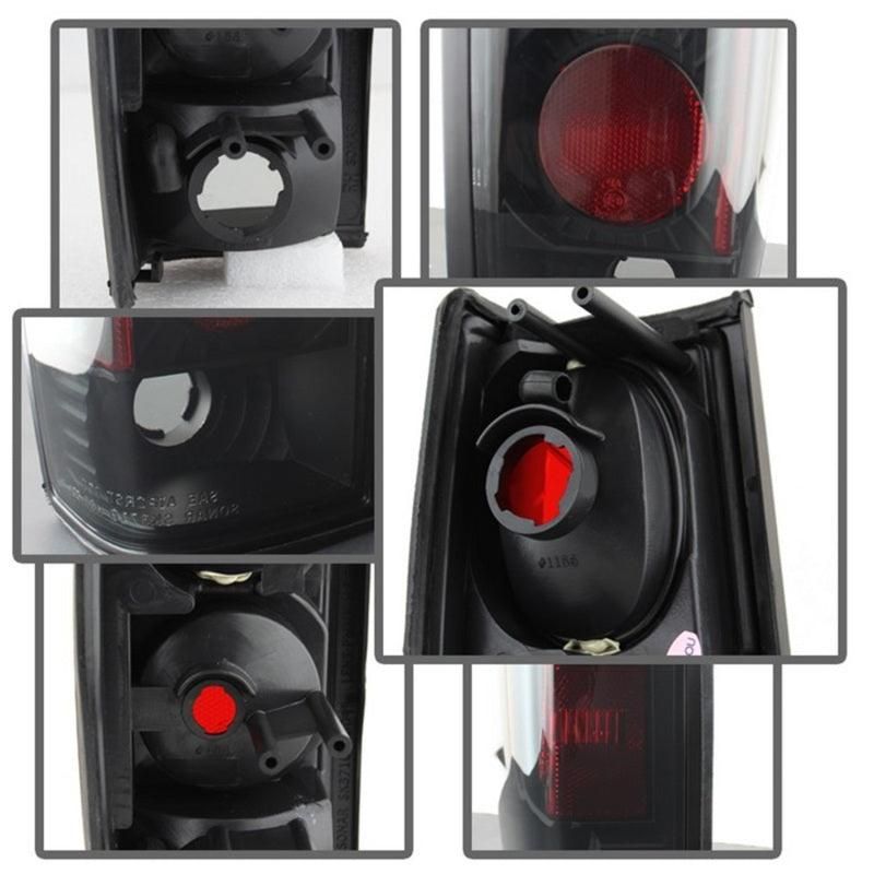 SPYDER 5078216 - SPY5078216 - Spyder Nissan Hardbody 86-97 Euro Style Tail Lights Black Smoke ALT-YD-NH86-BSM - Shipped in Europe - Tuningsupply.com