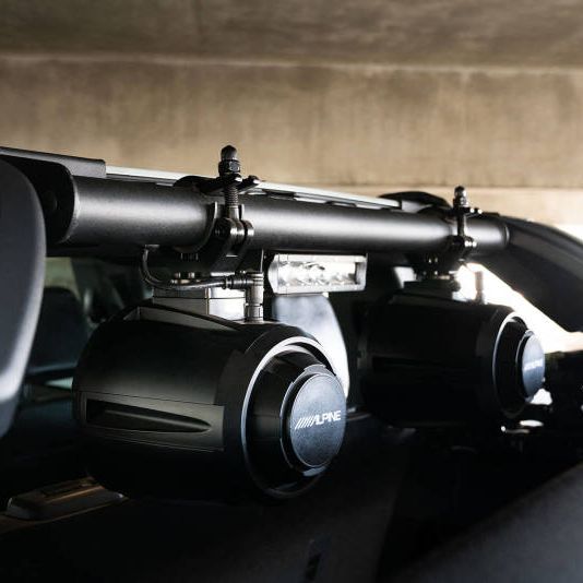 DV8 Offroad BRSB-01 - DVEBRSB-01 - DV8 Offroad 21-22 Ford Bronco 4dr Rear Speaker & Light Mount Bar - Shipped in Europe - Tuningsupply.com