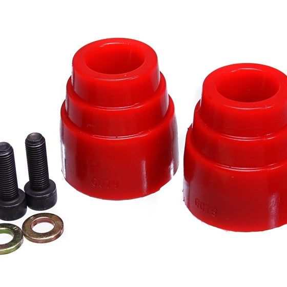 Energy Suspension 8.9104R - ENG8.9104R - Energy Suspension 1996-2009 Toyota 4Runner Rear Bump Stops (Red) - Shipped in Europe - Tuningsupply.com