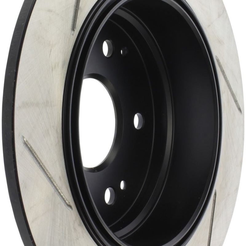 Stoptech 126.40061SL - STO126.40061SL - StopTech Power Slot Slotted 04-08 Acura TL/TL-S / 03-09 Honda Element Rear Left Rotor - Shipped in Europe - Tuningsupply.com