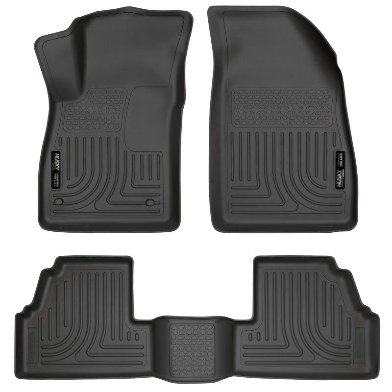 Husky Liners 98271 - HSL98271 - Husky Liners 13-14 Buick Encore WeatherBeater Black Front/2nd Row Floor Liners - Shipped in Europe - Tuningsupply.com