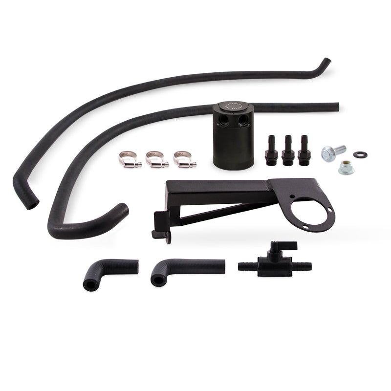 Mishimoto MMBCC-RS-16PBE2 - MISMMBCC-RS-16PBE2 - Mishimoto 2016+ Ford Focus RS Baffled Oil Catch Can Kit - Black - Shipped in Europe - Tuningsupply.com