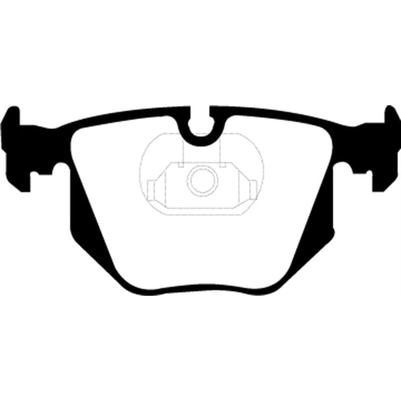 EBC DP41118R - EBCDP41118R - EBC 01-07 BMW M3 3.2 (E46) Yellowstuff Rear Brake Pads - Shipped in Europe - Tuningsupply.com
