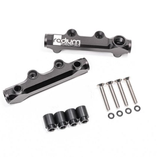 Radium Engineering 20-0577-02 - RAD20-0577-02 - Radium Engineering Subaru WRX/STI EJ-Series Engines Top Feed Fuel Rails (w/ Top Port) - Shipped in Europe - Tuningsupply.com