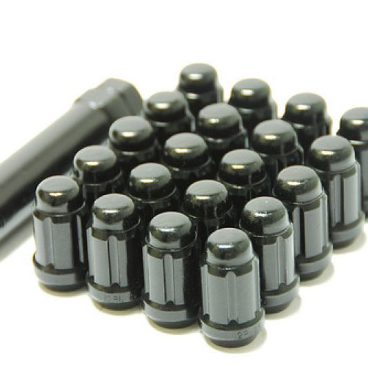 Wheel Mate 41885T - WHM41885T - Wheel Mate Muteki Closed End Lug Nuts - Black Chrome 12x1.25 - Shipped in Europe - Tuningsupply.com