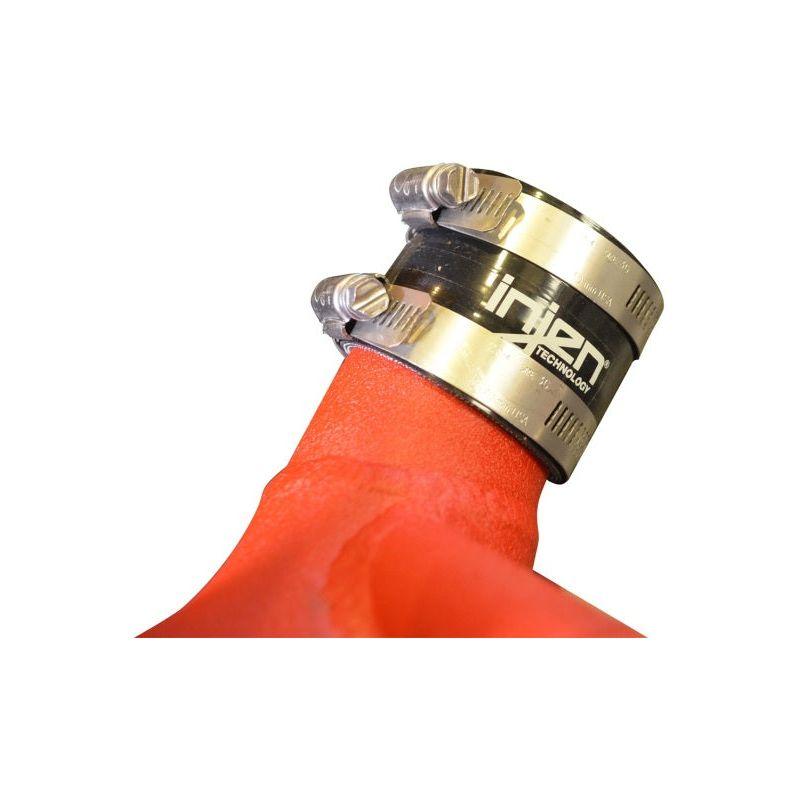 Injen SP1350WR - INJSP1350WR - Injen 18-20 Kia Stinger 3.3L Twin Turbo Wrinkle Red Short Ram Air Intake - Shipped in Europe - Tuningsupply.com