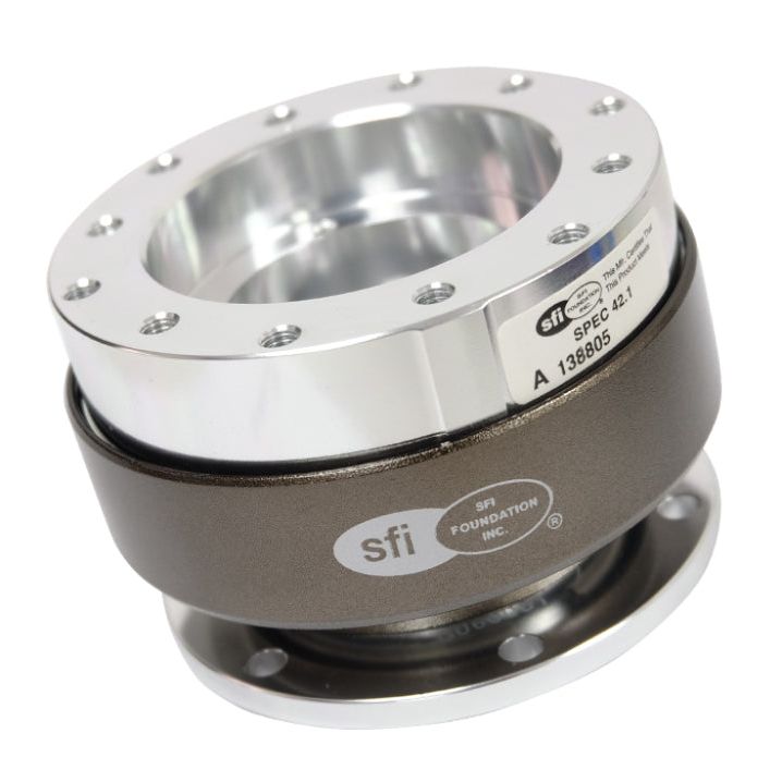 NRG SRK-200-1SL - NRGSRK-200-1SL - NRG Quick Release Gen 2.0 - Silver Body / Chrome Ring SFI Spec 42.1 - Shipped in Europe - Tuningsupply.com