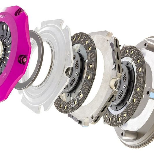 Exedy MM022SDF - EXEMM022SDF - Exedy 96-06 Mitsubishi Evo 4-9 4G63T 2.0L Twin-Organic Clutch Kit - Shipped in Europe - Tuningsupply.com