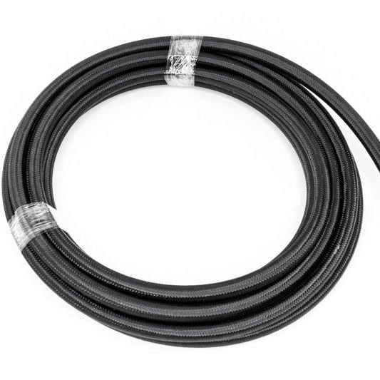 DeatschWerks 6-02-0865-20 - DWK6-02-0865-20 - DeatschWerks 8AN Black Nylon Braided PTFE Hose 20 Feet - Shipped in Europe - Tuningsupply.com