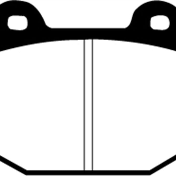 EBC DP2197/2 - EBCDP2197/2 - EBC 08+ Lotus 2-Eleven 1.8 Supercharged Greenstuff Front Brake Pads - Shipped in Europe - Tuningsupply.com