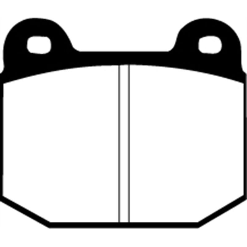 EBC DP3197/2C - EBCDP3197/2C - EBC 08+ Lotus 2-Eleven 1.8 Supercharged Redstuff Front Brake Pads - Shipped in Europe - Tuningsupply.com