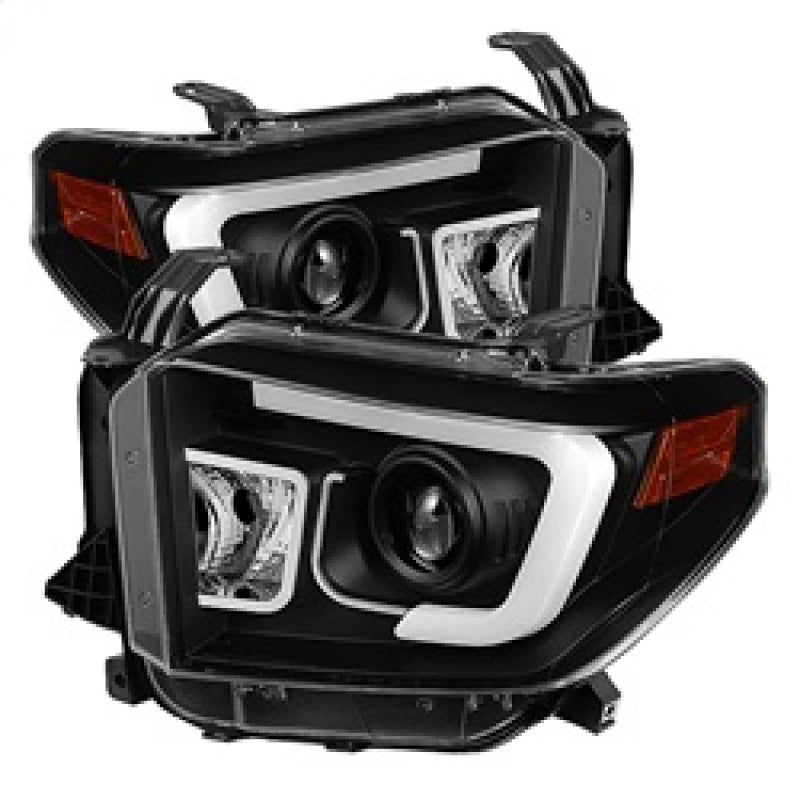 SPYDER 5080158 - SPY5080158 - Spyder Toyota Tundra 2014-2016 Projector Headlights Light Bar DRL Black PRO-YD-TTU14-DRL-BK - Shipped in Europe - Tuningsupply.com