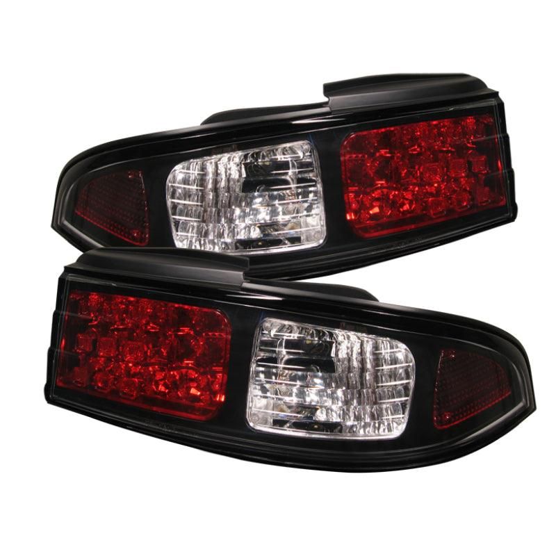 SPYDER 5006622 - SPY5006622 - Spyder Nissan 240SX 95-98 LED Tail Lights Black ALT-YD-N240SX95-LED-BK - Shipped in Europe - Tuningsupply.com
