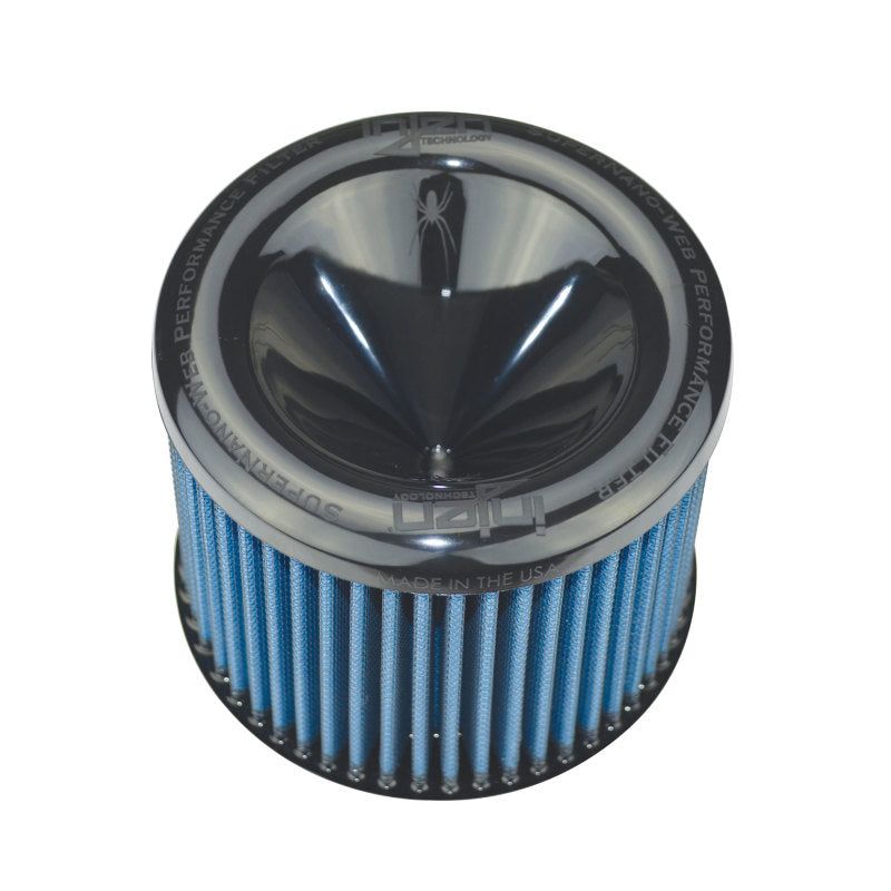 Injen X-1012-BB - INJX-1012-BB - Injen AMSOIL Ea Nanofiber Dry Air Filter - 2.50 Filter 6 Base / 5 Tall / 5 Top - Shipped in Europe - Tuningsupply.com