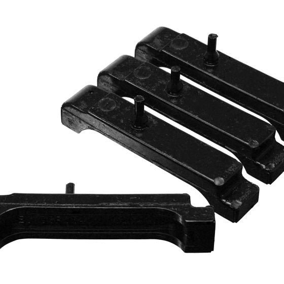 Energy Suspension 3.6118G - ENG3.6118G - Energy Suspension GM BBC Black Radiator Isolator Pad Set - 4 Row - Shipped in Europe - Tuningsupply.com