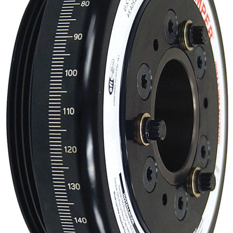 ATI ATI918456 - APPATI918456 - ATI Damper - 7.074in - Alum - Honda D - 4 Grv Rear Aluminum Pulley - 10 Percent Underdrive - Shipped in Europe - Tuningsupply.com