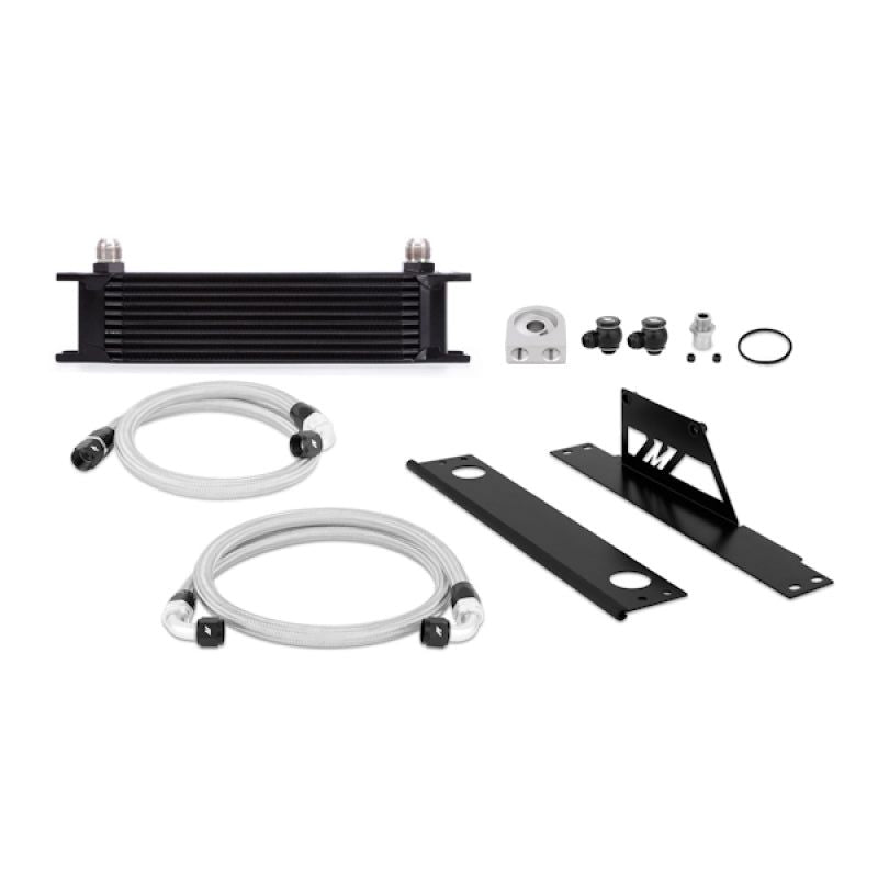 Mishimoto MMOC-WRX-01BK - MISMMOC-WRX-01BK - Mishimoto 01-05 Subaru WRX/STi Oil Cooler Kit - Black - Shipped in Europe - Tuningsupply.com