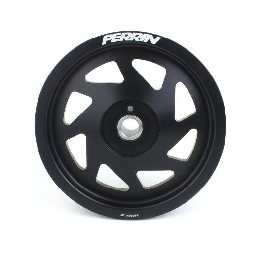 Perrin Performance PSP-ENG-106BK - PERPSP-ENG-106BK - PERRIN 22-25 Subaru WRX/BRZ & Toyota GR86 / 20-25 FXT/OBXT Lightweight Crank Pulley - Black - Shipped in Europe - Tuningsupply.com