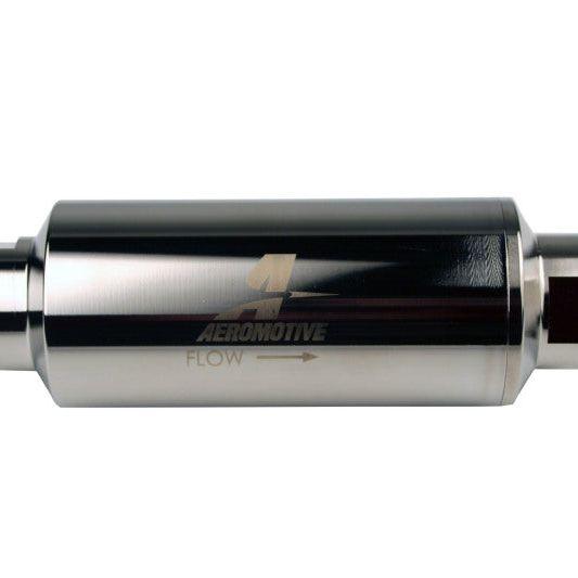 Aeromotive 12339 - AER12339 - Aeromotive Pro-Series In-Line Fuel Filter - ORB-12 - 10 Micron Microglass Element - Shipped in Europe - Tuningsupply.com