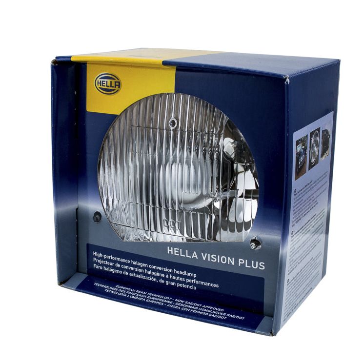 Hella LA002395301 - HELLA002395301 - Hella Vision Plus 7 inch 165MM HB2 12V SAE VP Head Lamp - Shipped in Europe - Tuningsupply.com