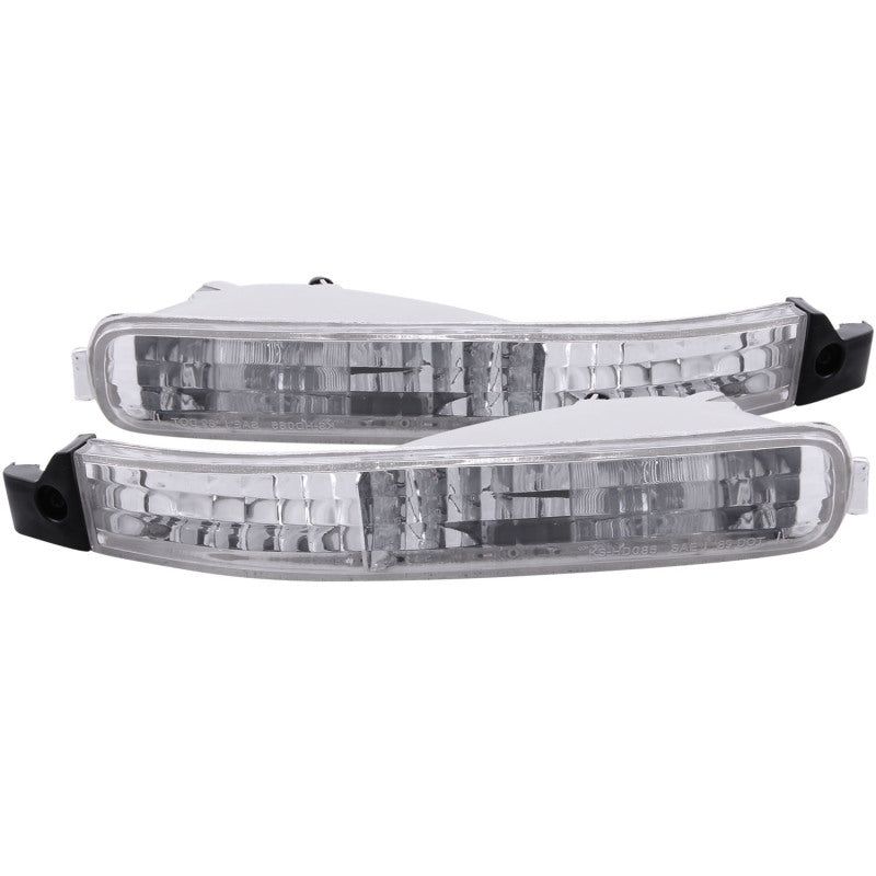 ANZO 511007 - ANZ511007 - ANZO 1992-1993 Honda Accord Euro Parking Lights Chrome - Shipped in Europe - Tuningsupply.com