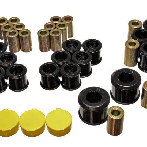 Energy Suspension 7.3116G - ENG7.3116G - Energy Suspension 90-96 Nissan 300ZX Black Rear Control Arm Bushing Set - Shipped in Europe - Tuningsupply.com