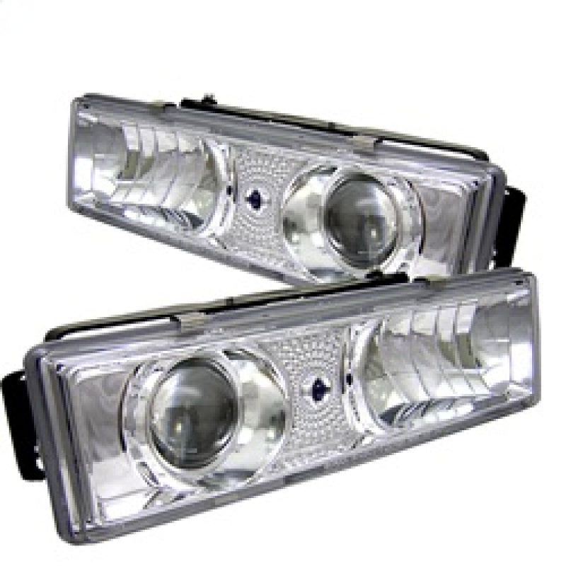 SPYDER 5009296 - SPY5009296 - Spyder Chevy C/K Series 1500 88-99 Projector Headlights Chrm High 9005 (Not Include) PRO-YD-CCK88-C - Shipped in Europe - Tuningsupply.com