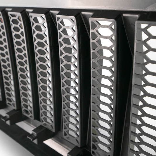 DV8 Offroad GRJL-01 - DVEGRJL-01 - DV8 Offroad 2018+ Jeep JL/ Gladiator Angry Grill - Shipped in Europe - Tuningsupply.com