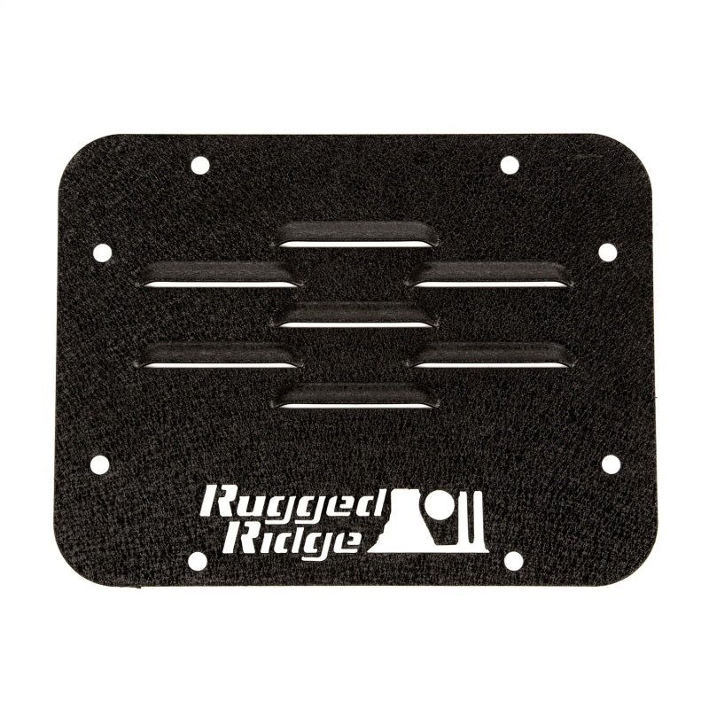 Rugged Ridge 11586.10 - RUG11586.10 - Rugged Ridge Tire Carrier Delete Plate 07-18 Jeep Wrangler JK - Shipped in Europe - Tuningsupply.com