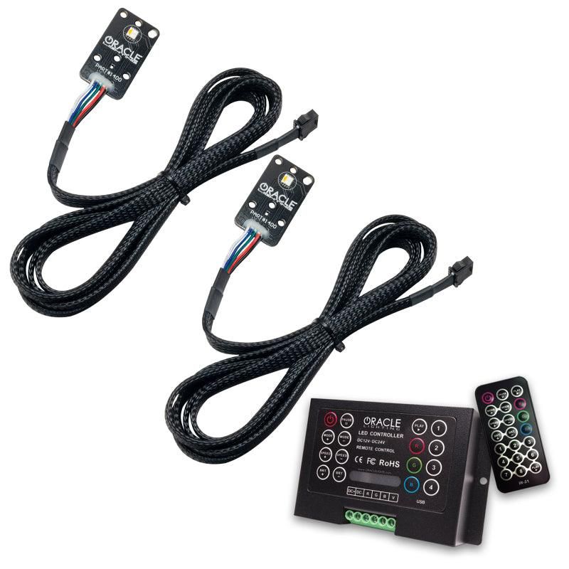 ORACLE Lighting 1400-333 - ORL1400-333 - Oracle 20-21 Toyota Supra GR RGB+A Headlight DRL Upgrade Kit - ColorSHIFT 2 - Shipped in Europe - Tuningsupply.com