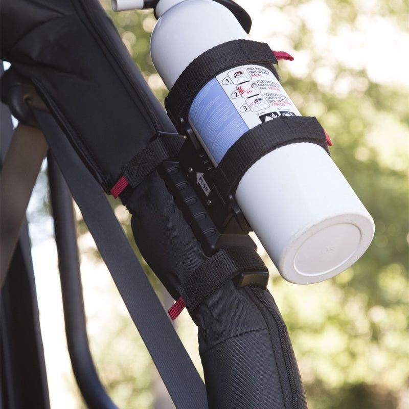 Rugged Ridge 11238.40 - RUG11238.40 - Rugged Ridge 76-20 Jeep Wrangler Elite Fire Extinguisher Holder - Shipped in Europe - Tuningsupply.com