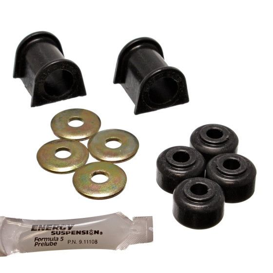 Energy Suspension 5.5106G - ENG5.5106G - Energy Suspension 90-94 Mitsubishi Eclipse AWD Black 20mm Front Sway Bar Bushings (Sway bar end link - Shipped in Europe - Tuningsupply.com