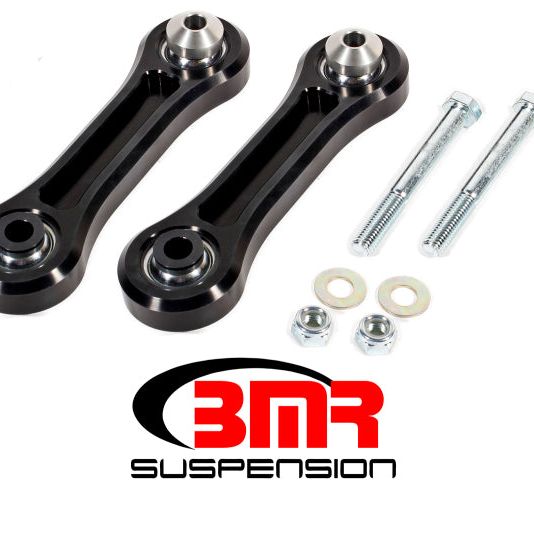 BMR Suspension TCA045 - BMRTCA045 - BMR 15-17 S550 Mustang Rear Lower Control Arms Vertical Link w/ Spherical Bearings - Black - Shipped in Europe - Tuningsupply.com