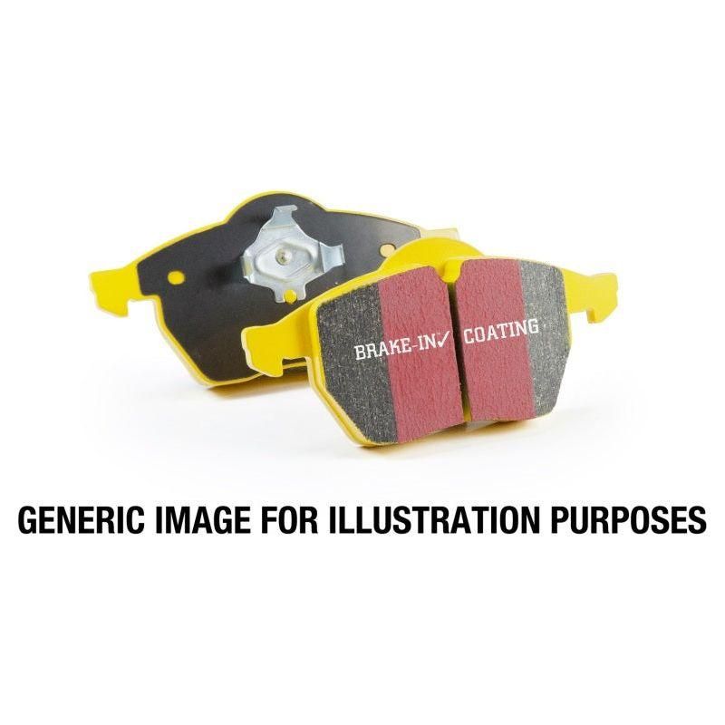 EBC DP4608/2R - EBCDP4608/2R - EBC 86-92 Toyota Supra 2.8 Yellowstuff Rear Brake Pads - Shipped in Europe - Tuningsupply.com
