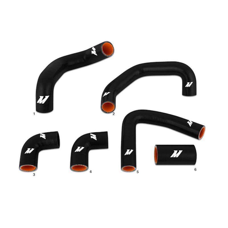 Mishimoto MMHOSE-VET-90BK - MISMMHOSE-VET-90BK - Mishimoto 90-95 Chevy Corvette ZR1 Black Silicone Hose Kit - Shipped in Europe - Tuningsupply.com