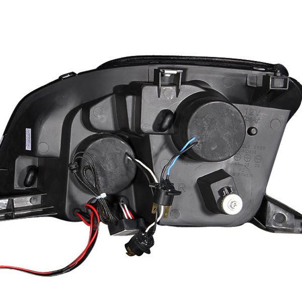 ANZO 121342 - ANZ121342 - ANZO 1997-2001 Honda Prelude Projector Headlights w/ Halo Chrome w/ LED - Shipped in Europe - Tuningsupply.com