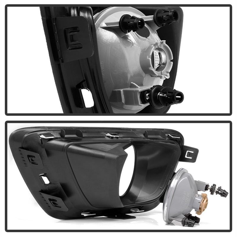 SPYDER 5082404 - SPY5082404 - Spyder Chevy Colorado 2015-2017 OEM Fog Lights w/switch - Clear FL-CCOL15-C - Shipped in Europe - Tuningsupply.com