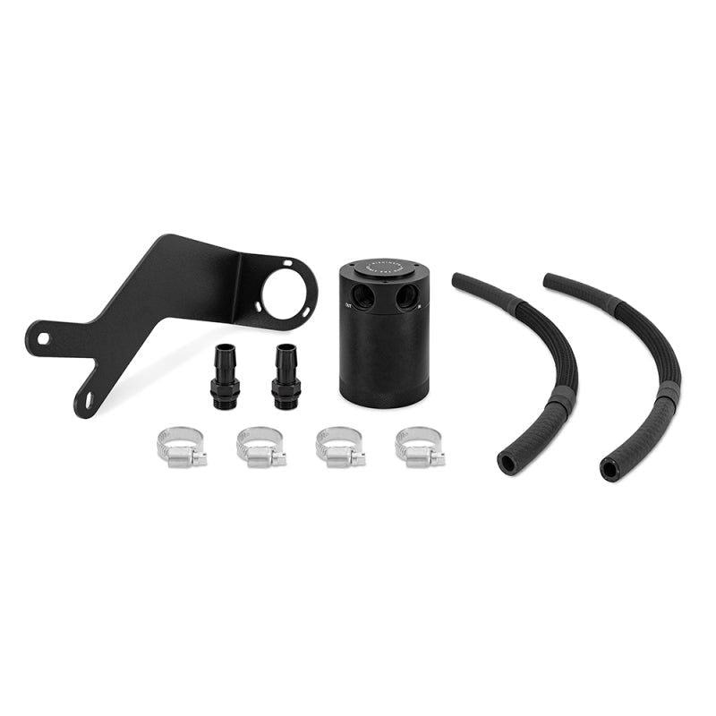 Mishimoto MMBCC-XTK-18P - MISMMBCC-XTK-18P - Mishimoto 2018 - 2020 Subaru Crosstrek Baffled Oil Catch Can Kit - Black - Shipped in Europe - Tuningsupply.com