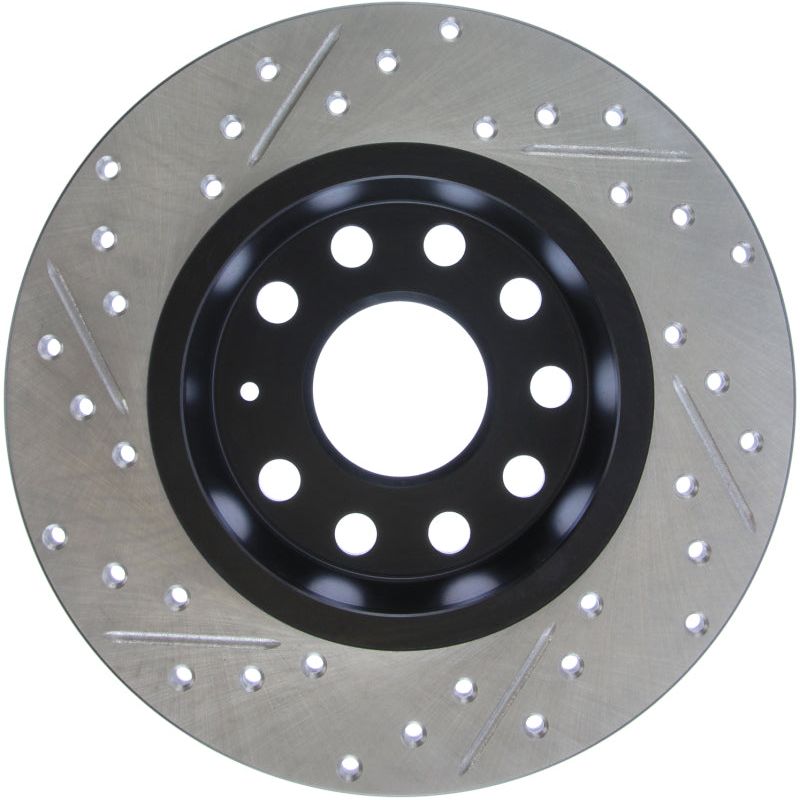 Stoptech 127.33131L - STO127.33131L - StopTech Slotted & Drilled Sport Brake Rotor - Shipped in Europe - Tuningsupply.com