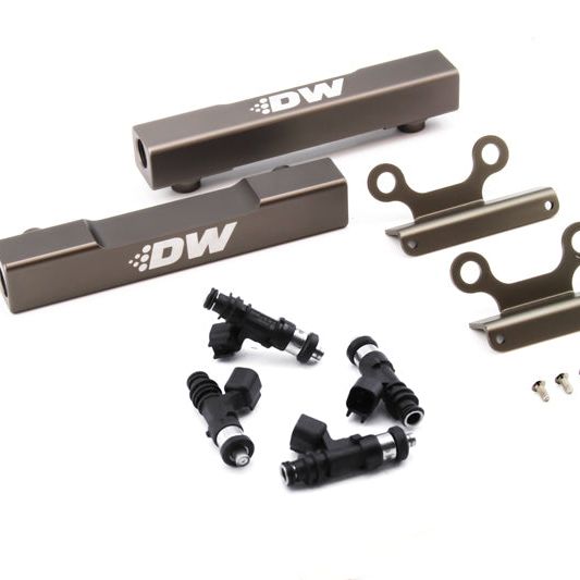 DeatschWerks 6-102-0750 - DWK6-102-0750 - DeatschWerks 02+ Subaru WRX / 07+ STI/LGT Top Feed Fuel Rail Upgrade Kit w/ 750cc Injectors - Shipped in Europe - Tuningsupply.com