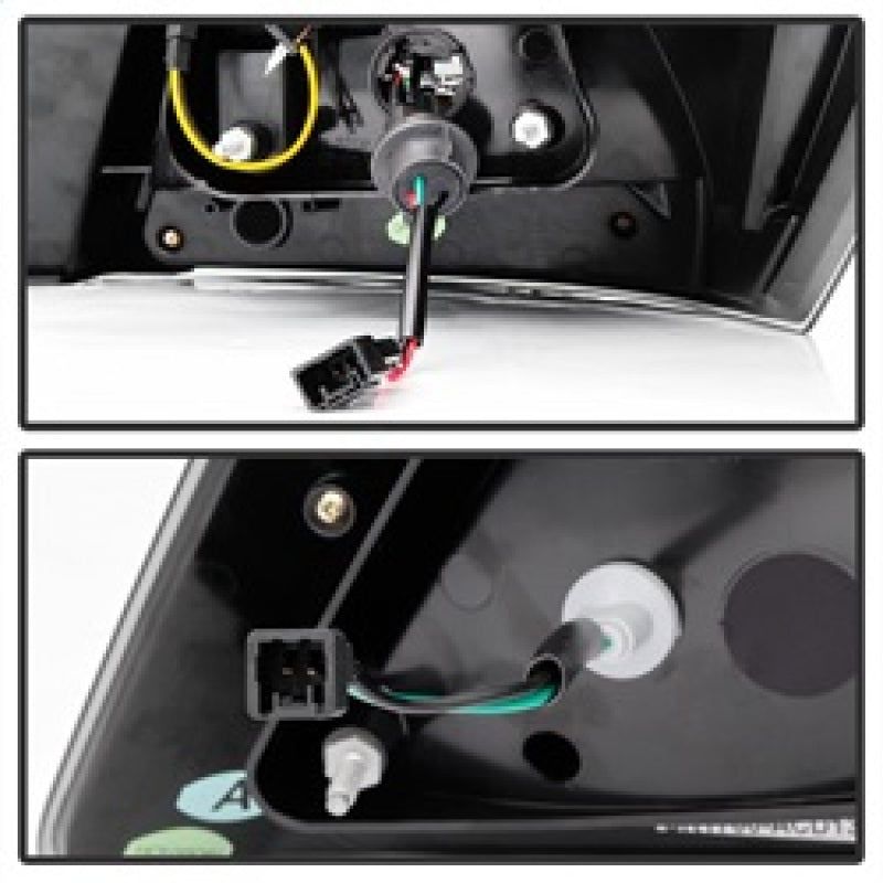 SPYDER 5082053 - SPY5082053 - Spyder Honda Accord 2013-2015 4DR LED Tail Lights - Black ALT-YD-HA13LED-LED-BK - Shipped in Europe - Tuningsupply.com