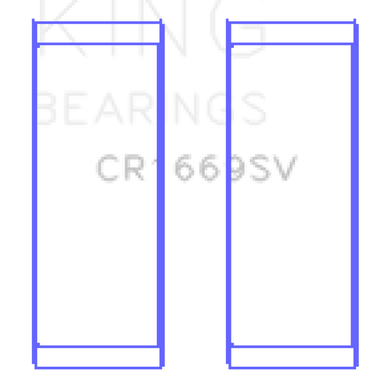 King Engine Bearings GCR1669SV - KINGCR1669SV - King Engine Bearings Volkswagen AZV/CFAC/AWX Connecting Rod Bearing Set - Shipped in Europe - Tuningsupply.com