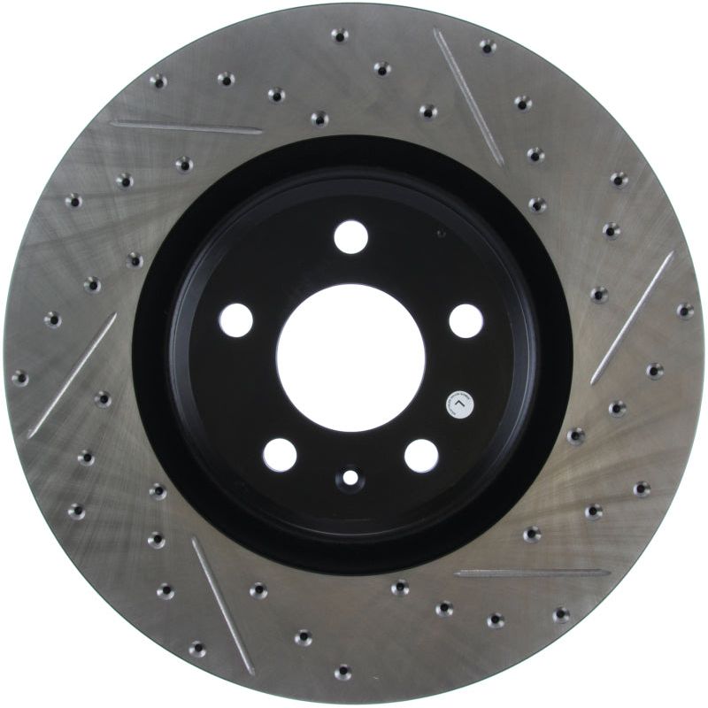 Stoptech 127.33138L - STO127.33138L - StopTech Slotted & Drilled Sport Brake Rotor - Shipped in Europe - Tuningsupply.com