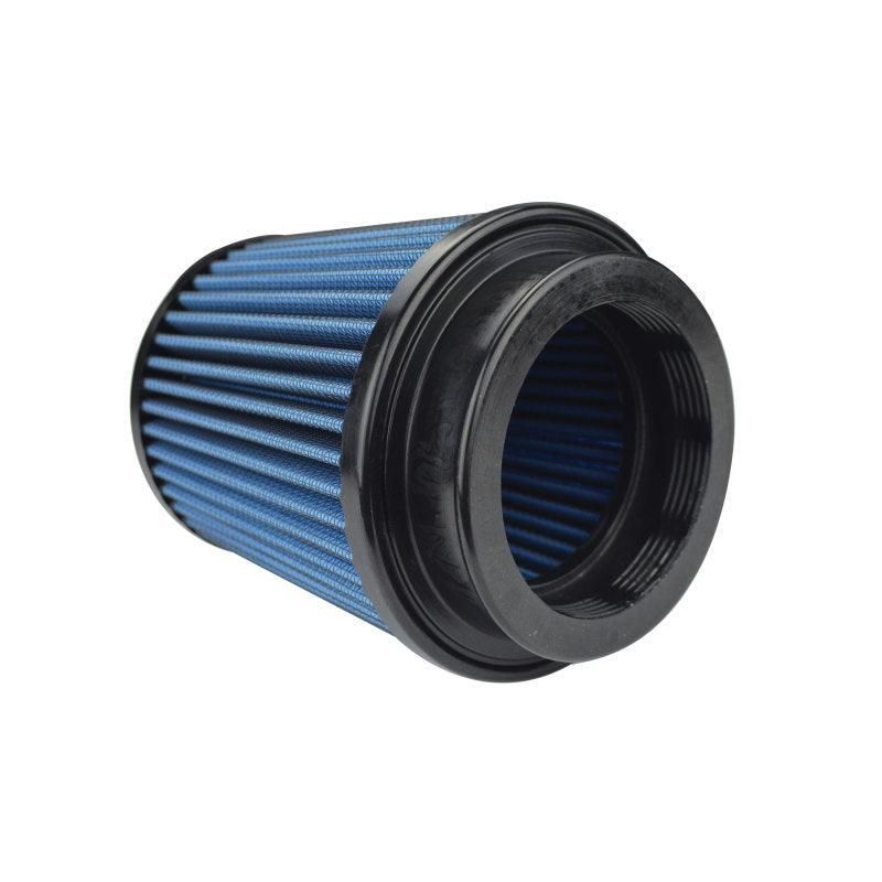 Injen X-1020-BB - INJX-1020-BB - Injen AMSOIL Ea Nanofiber Dry Air Filter - 3 Filter 5 Base / 4 7/8 Tall / 4 Top - Shipped in Europe - Tuningsupply.com