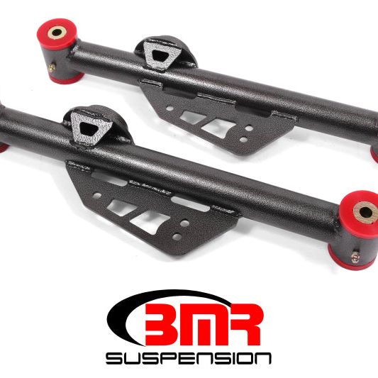 BMR Suspension TCA014H - BMRTCA014H - BMR 79-98 Fox Mustang Non-Adj. Lower Control Arms (Polyurethane) - Black Hammertone - Shipped in Europe - Tuningsupply.com