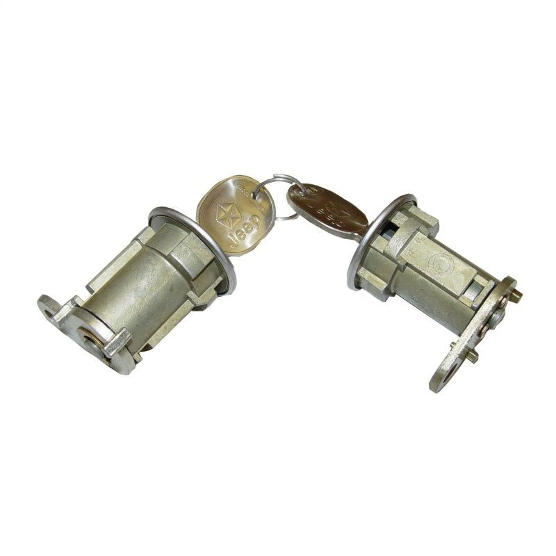 OMIX 11813.02 - OMI11813.02 - Omix Door Lock Cylinder Set- 76-90 Jeep CJ/XJ/MJ/YJ - Shipped in Europe - Tuningsupply.com