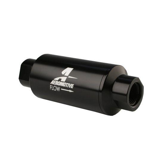 Aeromotive 12321 - AER12321 - Aeromotive In-Line Filter - AN-10 - Black - 10 Micron - Shipped in Europe - Tuningsupply.com